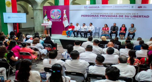Primavera Oaxaqueña otorga libertad a más de 4 mil personas en casi cuatro años