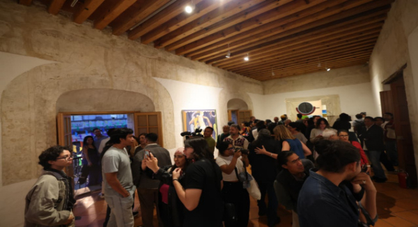 Inauguran en MACCO la exposición de la XX Bienal de Pintura Rufino Tamayo