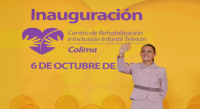 Claudia Sheinbaum inaugura nuevo CRIT de Teletón en Colima