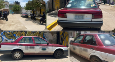 Recupera Policía Municipal de Oaxaca de Juárez vehículo con reporte de robo vigente