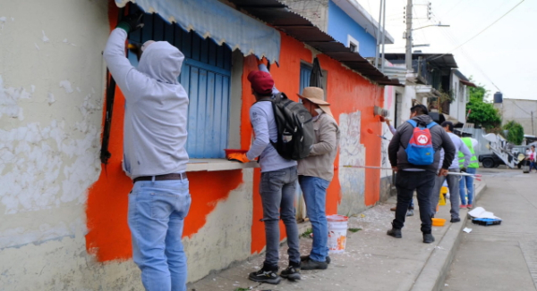 Mega Tequio Vecinal en la colonia Arboledas fortalece entornos seguros y dignos