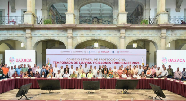 Se alista Oaxaca para temporada de lluvias y ciclones 2026