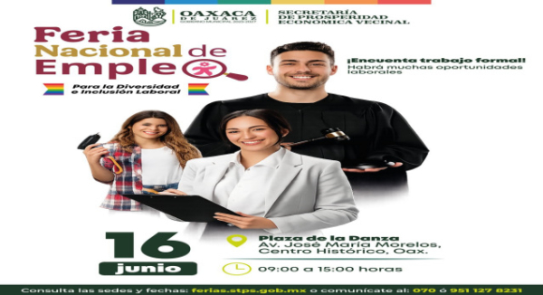 Feria Nacional de Empleo para la Diversidad e Inclusión Laboral llegará a la Plaza de la Danza