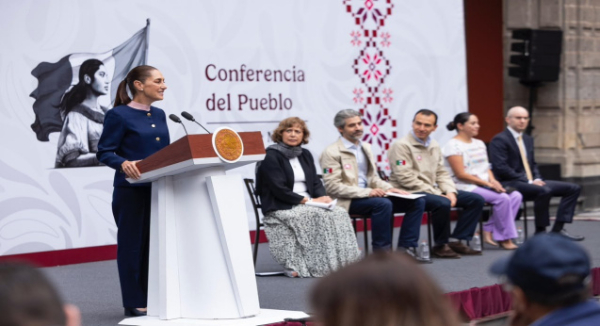 Sheinbaum anuncia convocatoria para producir el minivehículo Olinia Carga en septiembre