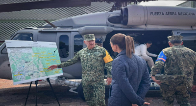 Presidenta Claudia Sheinbaum visita a damnificados por las lluvias en Puebla, Veracruz e Hidalgo