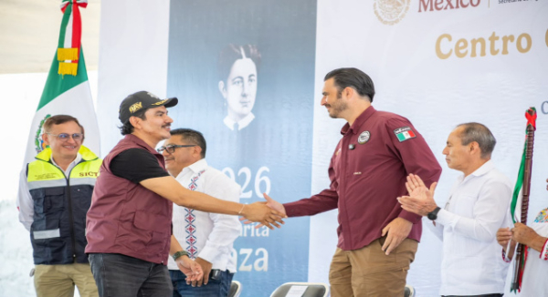 Con la energía de las juventudes, arranca la construcción del Centro Comunitario México Imparable en Pueblo Nuevo