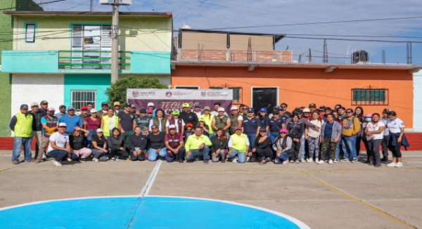 Con rescate de espacio deportivo se previene la inseguridad en la colonia Morelos