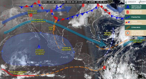 Prevén lluvias con tormentas fuertes en Oaxaca: Protección Civil