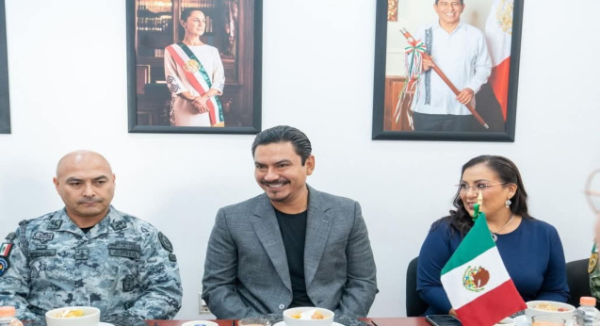 Autoridades municipales y de seguridad refuerzan coordinación en Oaxaca de Juárez