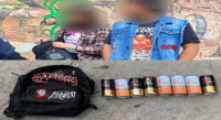 Policía Municipal detiene a dos personas por presuntos daños a monumentos históricos