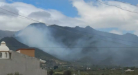 Exhorta CEPCyGR evitar acercarse al incendio forestal registrado en San Pablo Etla