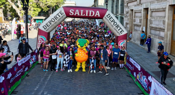 Un éxito la carrera atlética de la campaña Bidao Tsia, un juguete, una ilusión