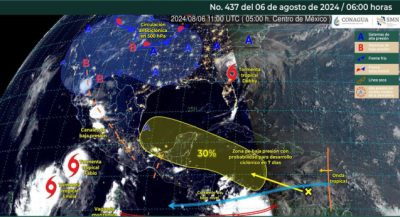 Se prevén lluvias y tormentas fuertes para este martes en Oaxaca