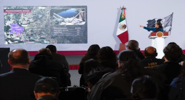 Claudia Sheinbaum impulsa proyecto de agua potable para la zona metropolitana de Guadalajara