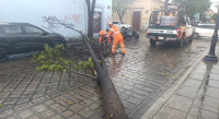 Activa Municipio de Oaxaca de Juárez el Plan Lluvia Segura ante precipitaciones registradas esta tarde