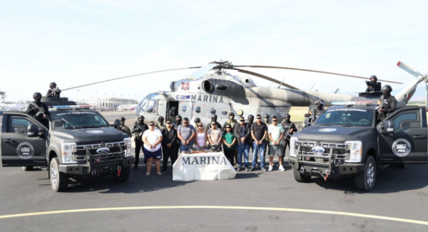 FGEO y fuerzas de seguridad detienen a nueve personas vinculadas a actividades delictivas de ASAEO