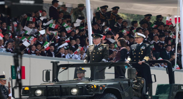 Claudia Sheinbaum conmemora 50 años del Heroico Colegio Militar