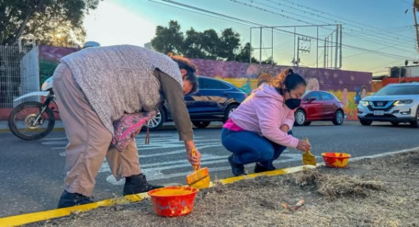 Con Tequio Vecinal, Avenida Venus recupera imagen y orden urbano