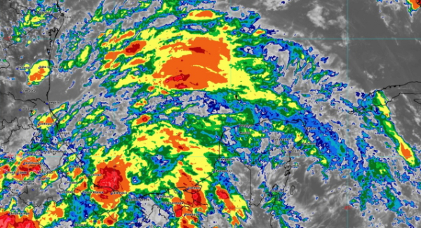Se forma Depresión Tropical Dos en el Golfo de México