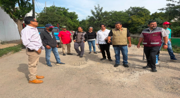 Atiende Municipio de Oaxaca de Juárez solicitudes vecinales en la colonia José Vasconcelos