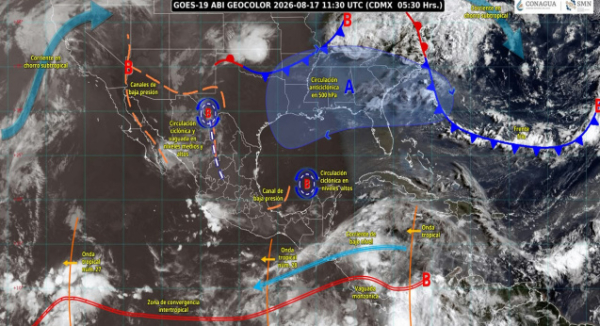 Onda tropical 28 favorecerá lluvias en Sierra Sur y Cuenca