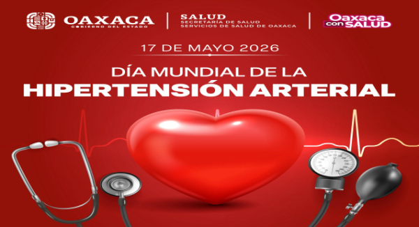 SSO exhorta a prevenir y controlar la hipertensión arterial en Oaxaca