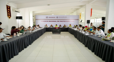 Gobiernos Federal y Estatal coordinan esfuerzos para dar respuesta inmediata a personas afectadas por el huracán Erick