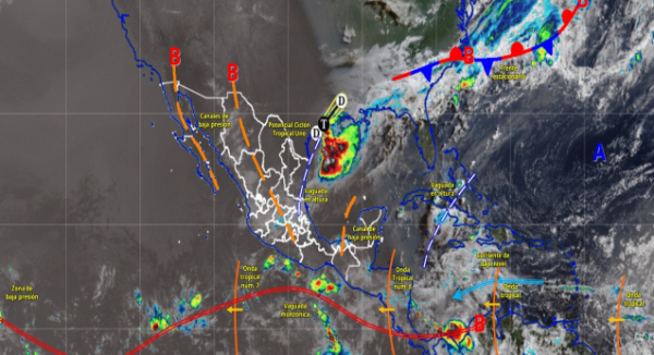 Inestabilidad atmosférica provocará periodos de sol y lluvias en gran parte de Oaxaca