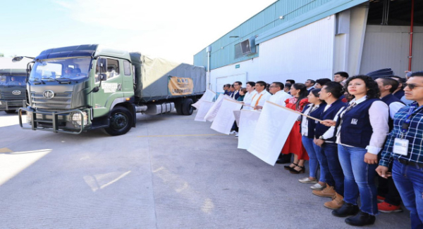 Arranca Salomón Jara Rutas de la Salud para abastecer con medicamentos a 767 unidades médicas