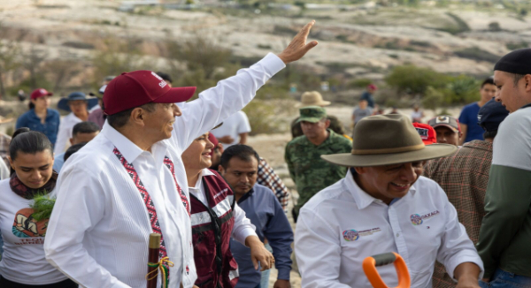 Oaxaca: Inicia en nación Chocho Mixteca Mega Tequio de Reforestación Bienestar