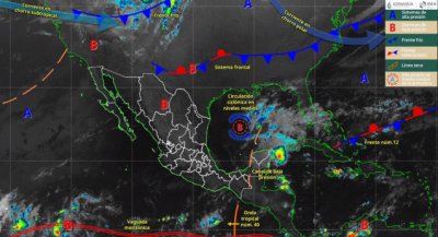 Se prevén lluvias y ambiente frío al amanecer en algunas regiones de Oaxaca