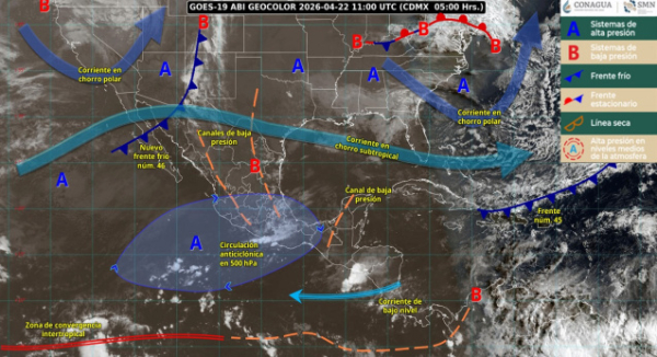 Se pronostican lluvias fuertes acompañadas de tormentas eléctricas y rachas de viento fuertes en diversas regiones de Oaxaca