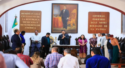 Cabildo de Oaxaca de Juárez da seguimiento a diálogo sobre proyecto comercial y reconoce operativo de Semana Santa
