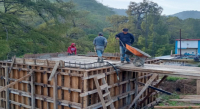 Avanza Ceabien en la rehabilitación del sistema de agua potable en San Miguel Tlacotepec