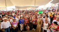 Con la conclusión del hospital, Salomón Jara hace lo que nunca se hizo en San Felipe Jalapa de Díaz