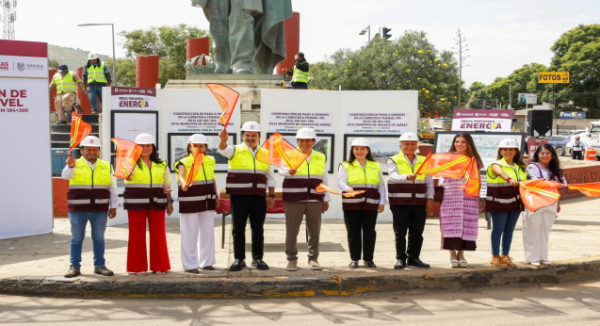 Inician obras del Paso a Desnivel Monumento a Juárez para mejorar movilidad en Oaxaca de Juárez