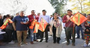 Entrega Salomón Jara obras de infraestructura social a San Pablo Villa de Mitla