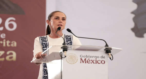 Sheinbaum informa que 1 millón 734 mil personas reciben apoyos en Oaxaca