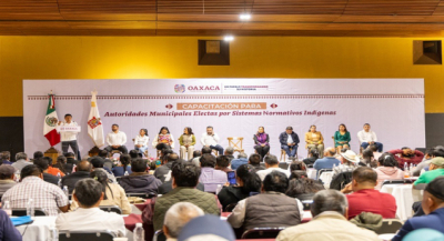 Encabeza Salomón Jara capacitación de autoridades electas de Sistemas Normativos Indígenas