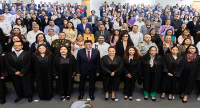 Entrega Salomón Jara reconocimientos a juezas y jueces del Poder Judicial