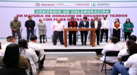 SSO y Semovi suscriben un convenio de colaboración en materia de trasplante de órganos