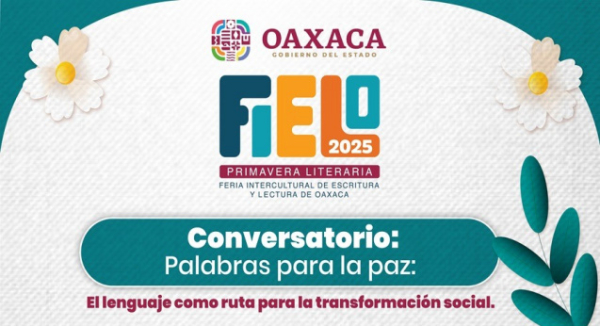 Compartirá Sego “Palabras para la Paz” en la FIELO 2025