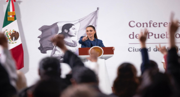 Con iniciativa para expedir Ley General de Aguas y reforma a la Ley de Aguas Nacionales se devuelve el agua a la nación: presidenta Claudia Sheinbaum