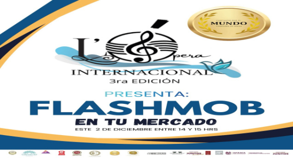 La ópera llega a los mercados de Oaxaca de Juárez con presentaciones sorpresa