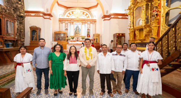 Fortalece Gobierno de Oaxaca educación y patrimonio cultural en San Melchor Betaza