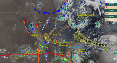 Pronostican lluvias, tormentas eléctricas y posibles granizadas en zonas altas de Oaxaca