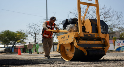 Repara Gobierno del Estado más de 800 baches en la capital