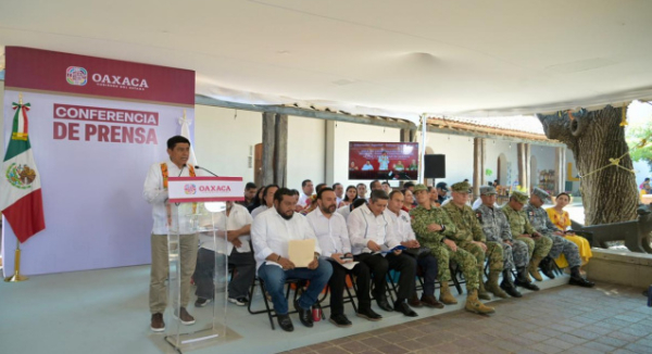 Presenta Gobierno del Estado “Pacto por la Paz de Juchitán de Zaragoza” para fortalecer la seguridad