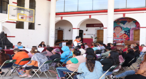 Capacita SSO a 120 personas productoras de tejate sobre el correcto manejo de alimentos en San Andrés Huayápam