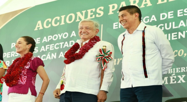 Nunca un gobierno había hecho tanto por Oaxaca y su gente: Salomón Jara